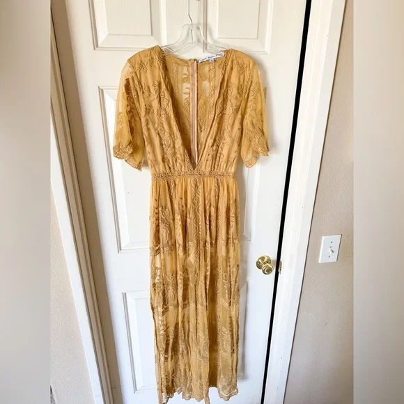 princess polly baby blue dress Butter Yellow Boho Beauty Lenzing™ Ecovero™ Euroflax™ Maxi Dress